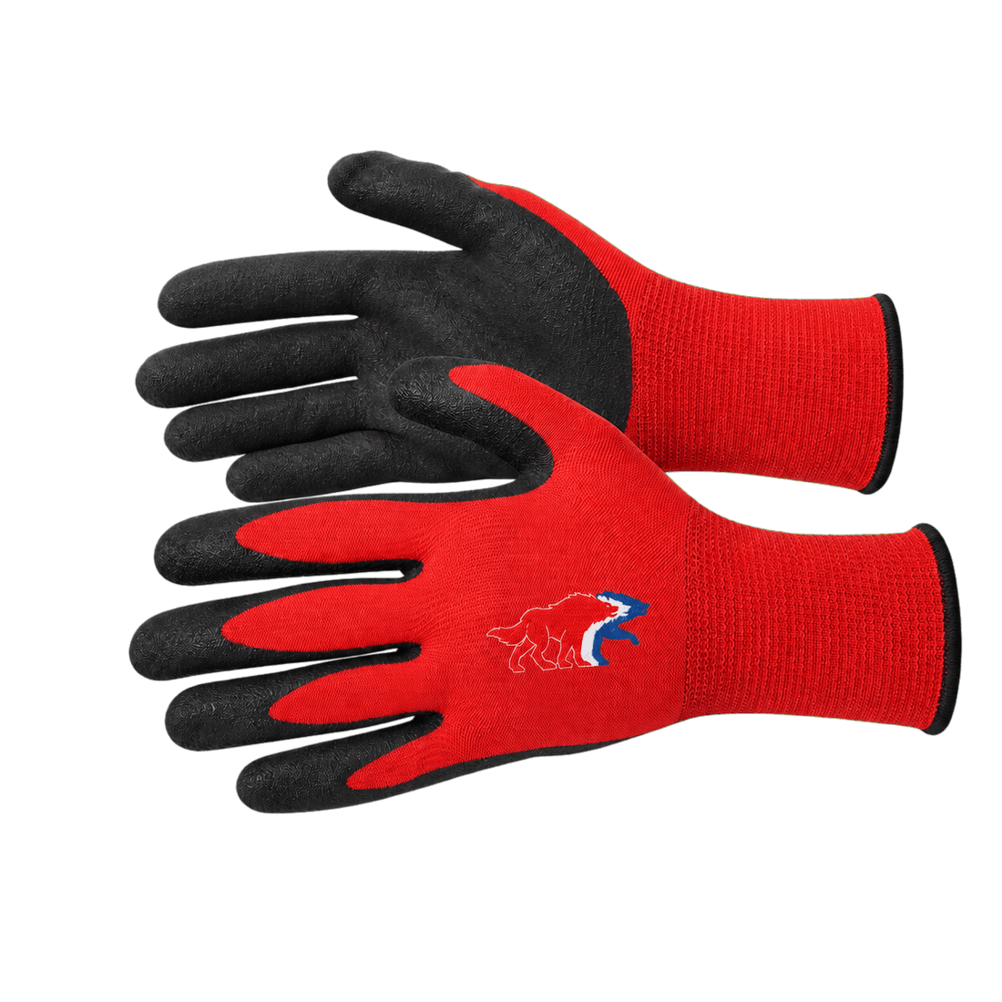 Coated safety gloves